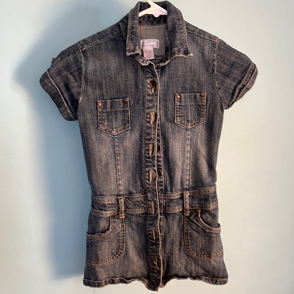 Denim dress size S
